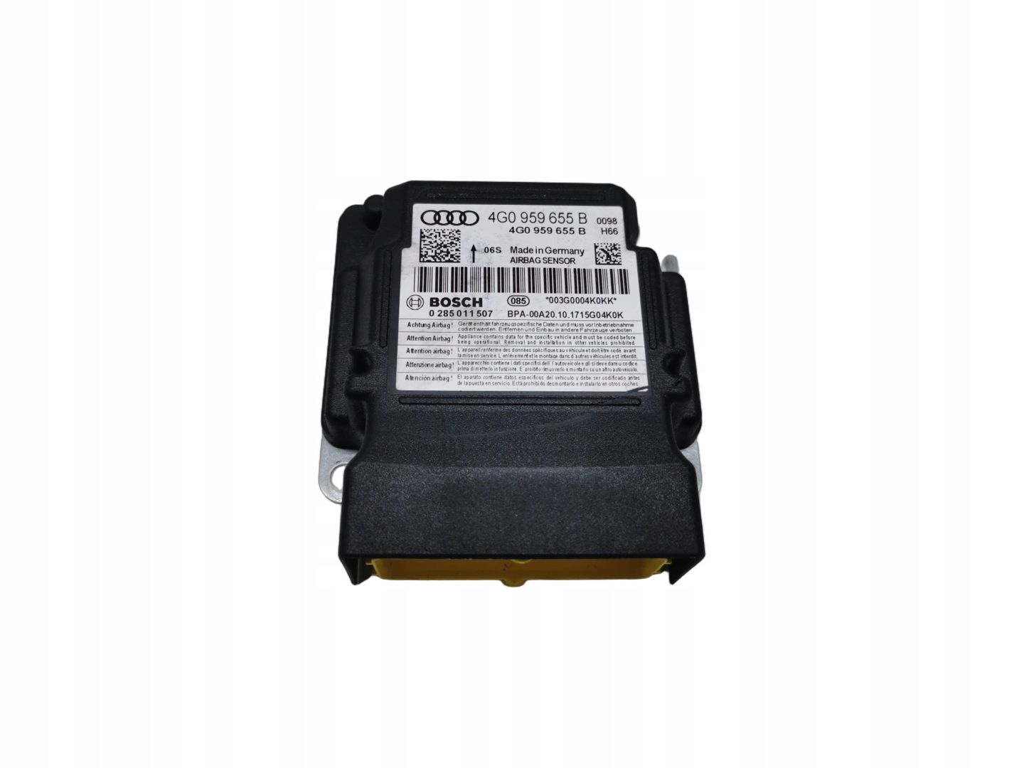 module SENSOR airbag AUDI A7 S7 4G LIFT 2018 4G0959655B