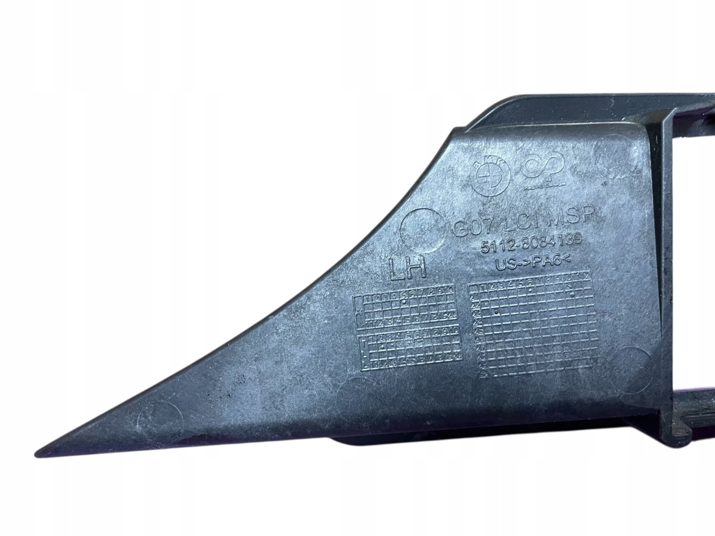 pipe end ABSORBERA left BMW X7 G07 LCI