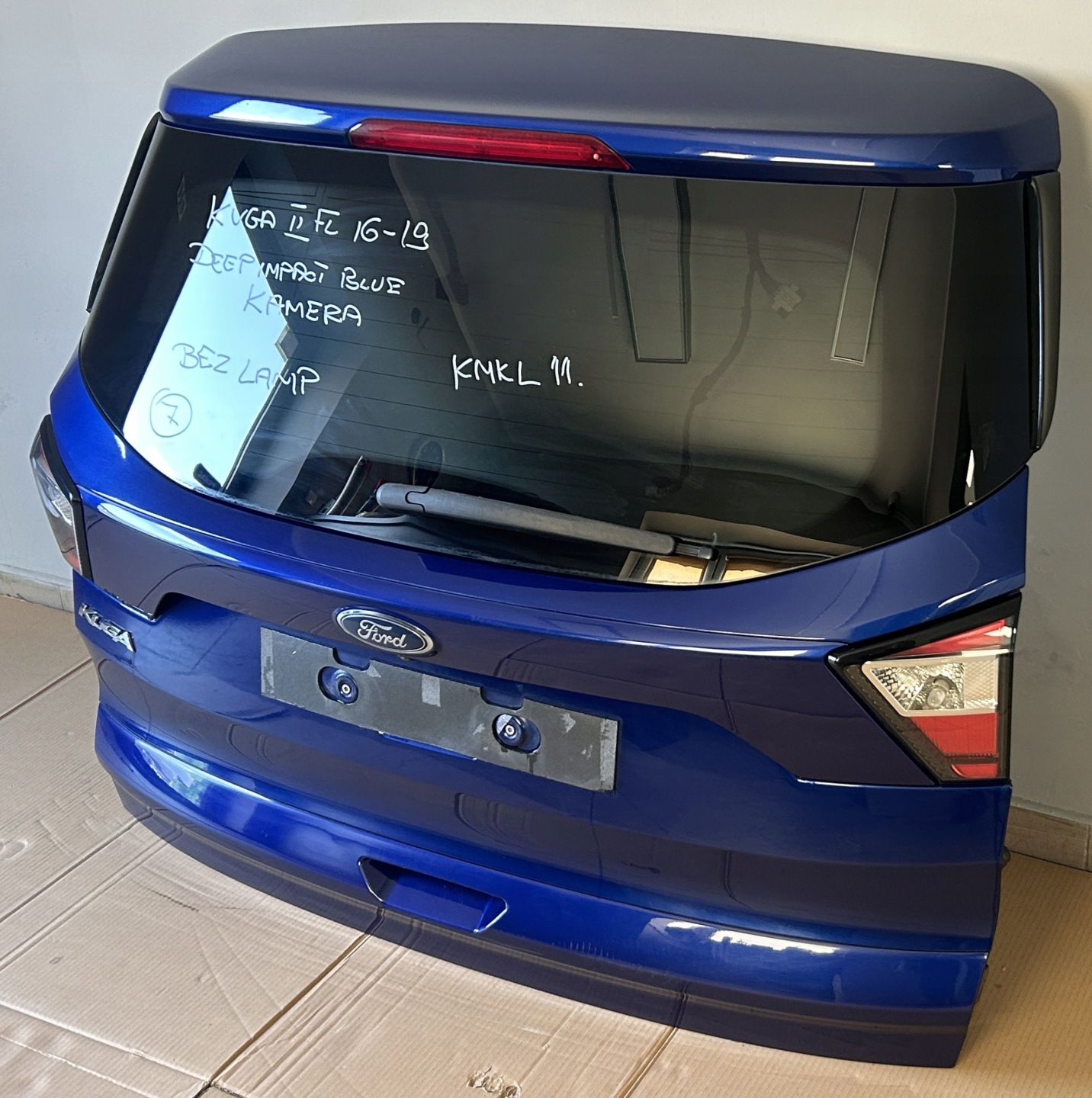 FORD KUGA MK2 LIFT 2016-2019 boot door KAMERA DEEP IMPACT BLUE