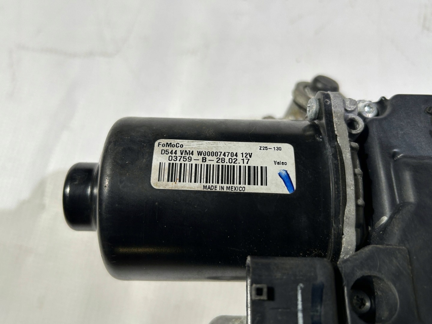engine mini motor wiper mechanism Lincoln Continental 2017r