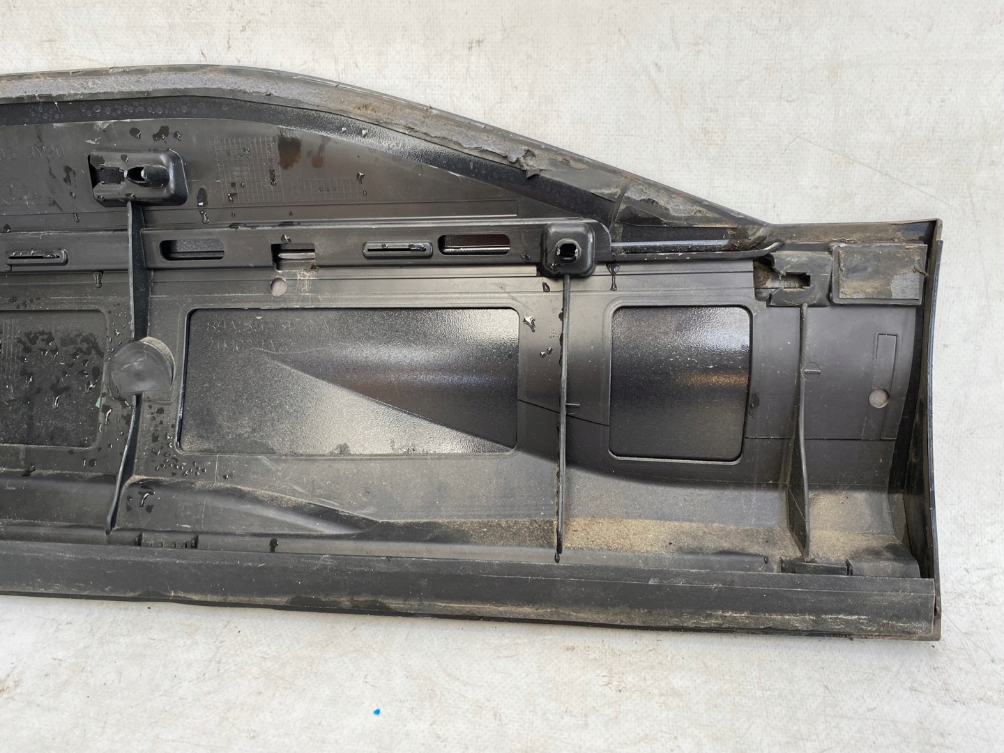 AUDI Q4 E-TRON 21- moulding right door rear rear part 89A853970A
