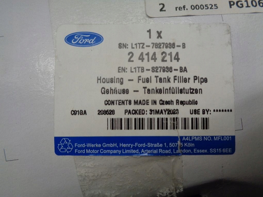 FORD PUMA MK2 II 19- VOLET TRAPPE CARBURANT CARBURANT