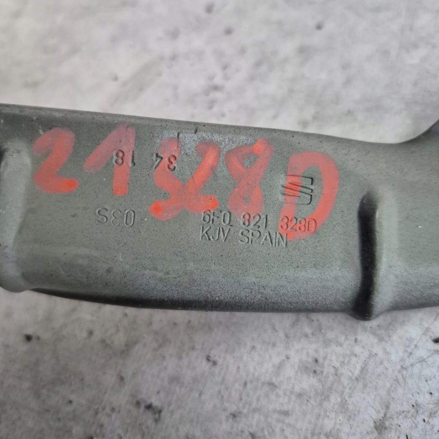 SEAT IBIZA V 5 17-> Support plaque Poignée Console Aile Droite Avant