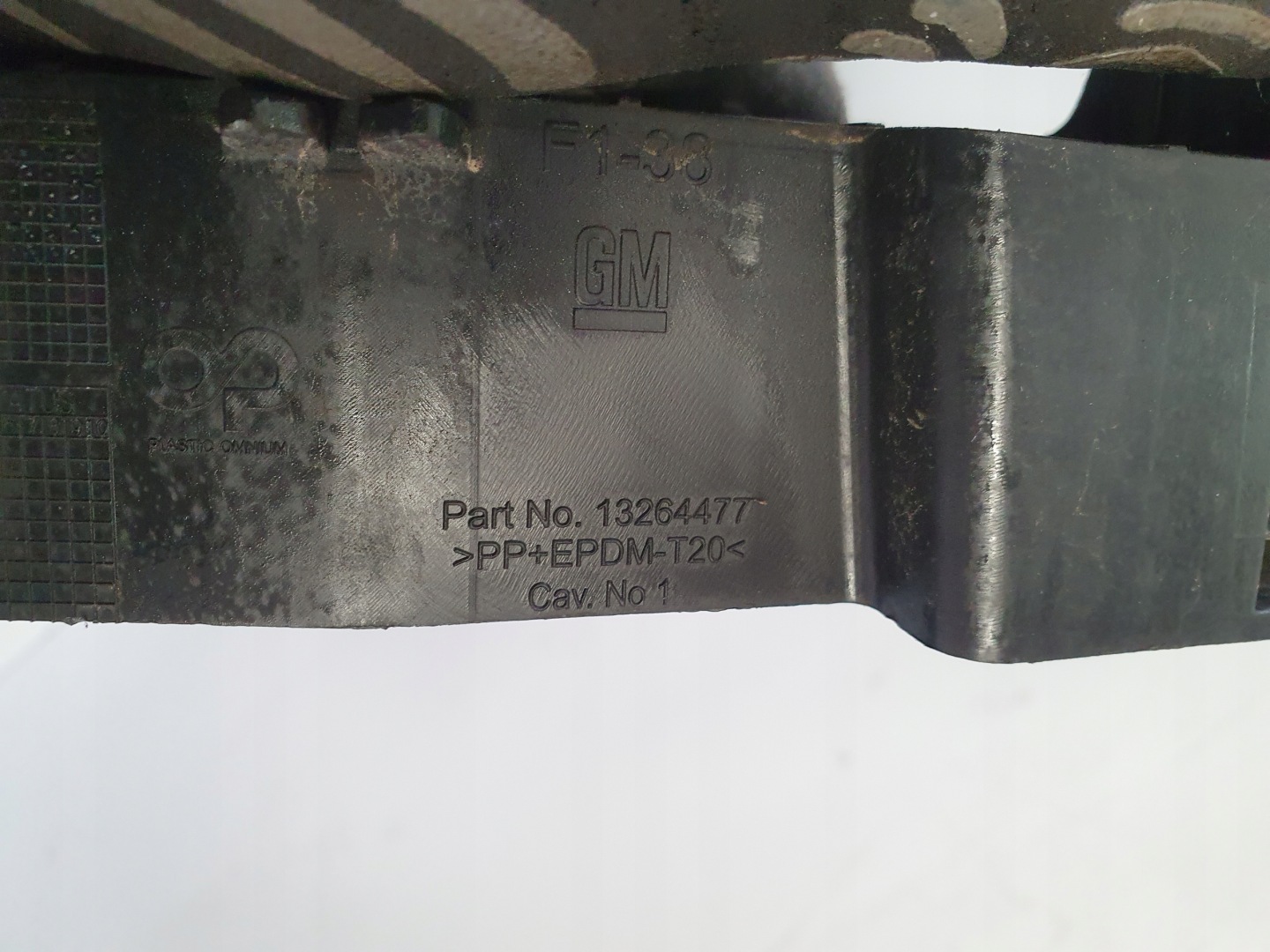OPEL ASTRA J front upper panel front plastic