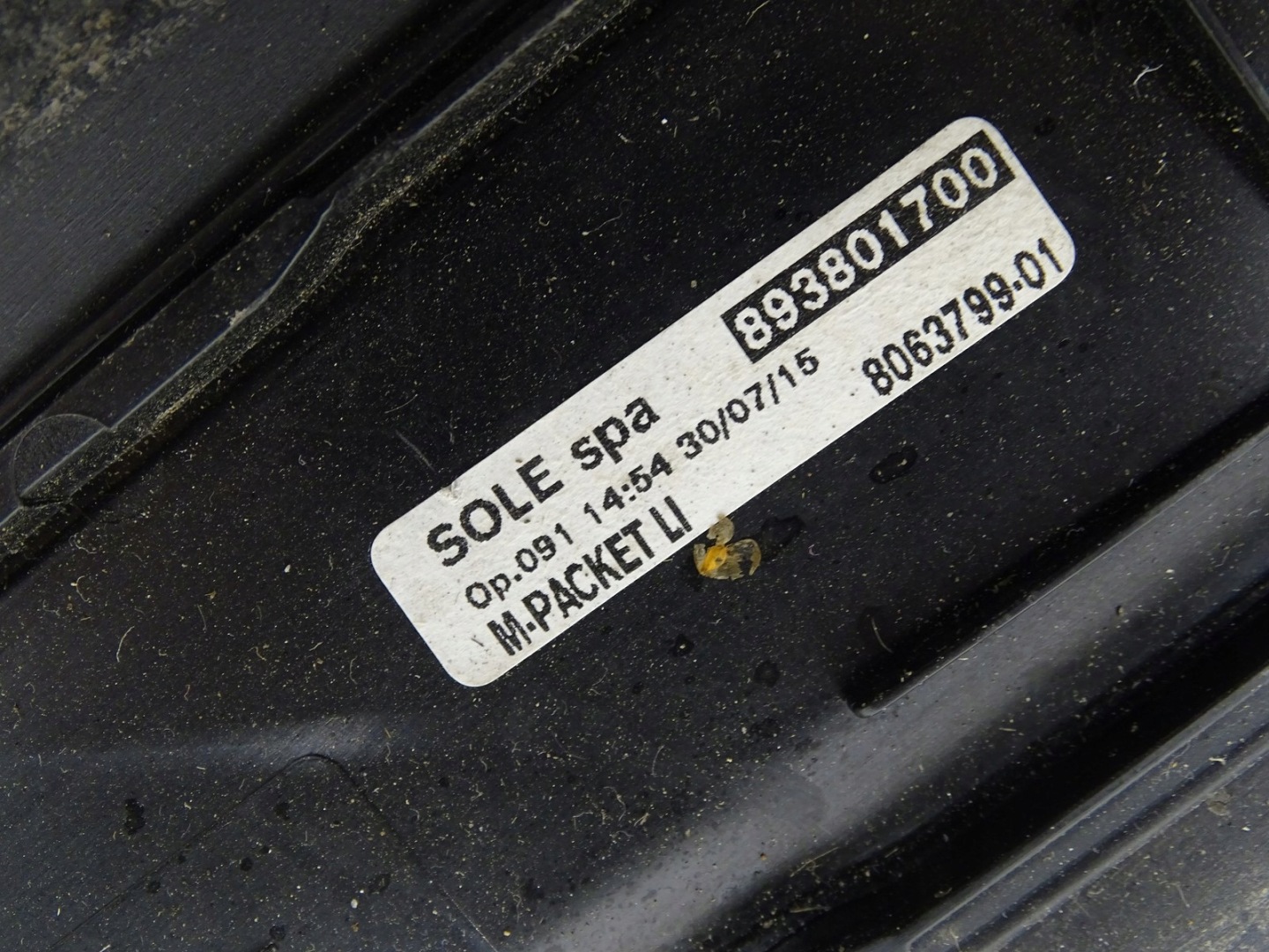 moulding cap threshold left front BMW F32 M PAKIET 8063799