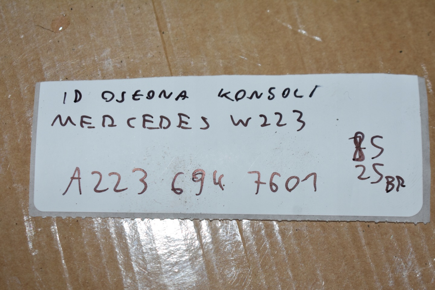 IDEALNA Blende Abdeckung konsole MERCEDES W223 1