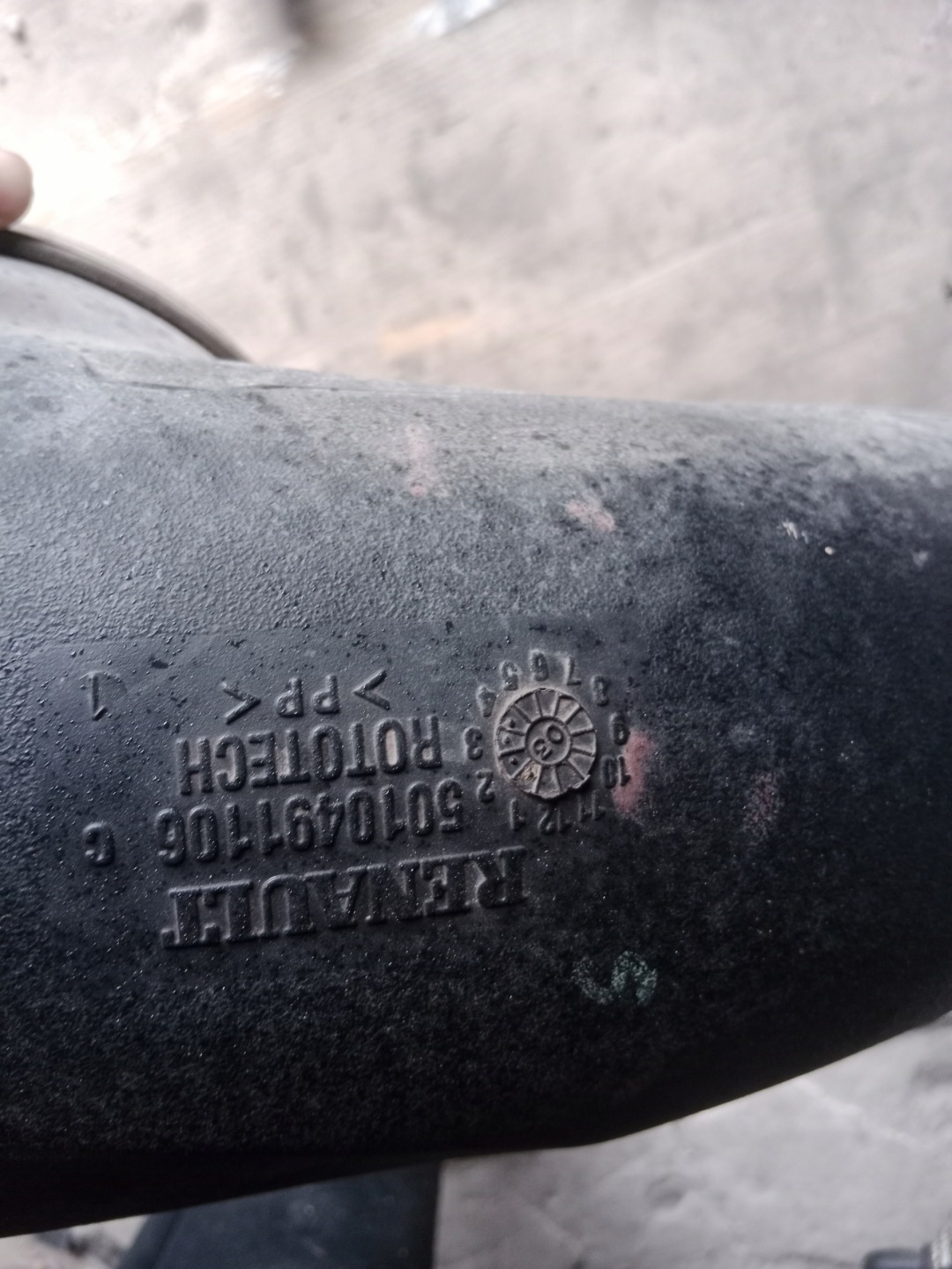 pipe air hose RENAULT MAGNUM 440 5010491106