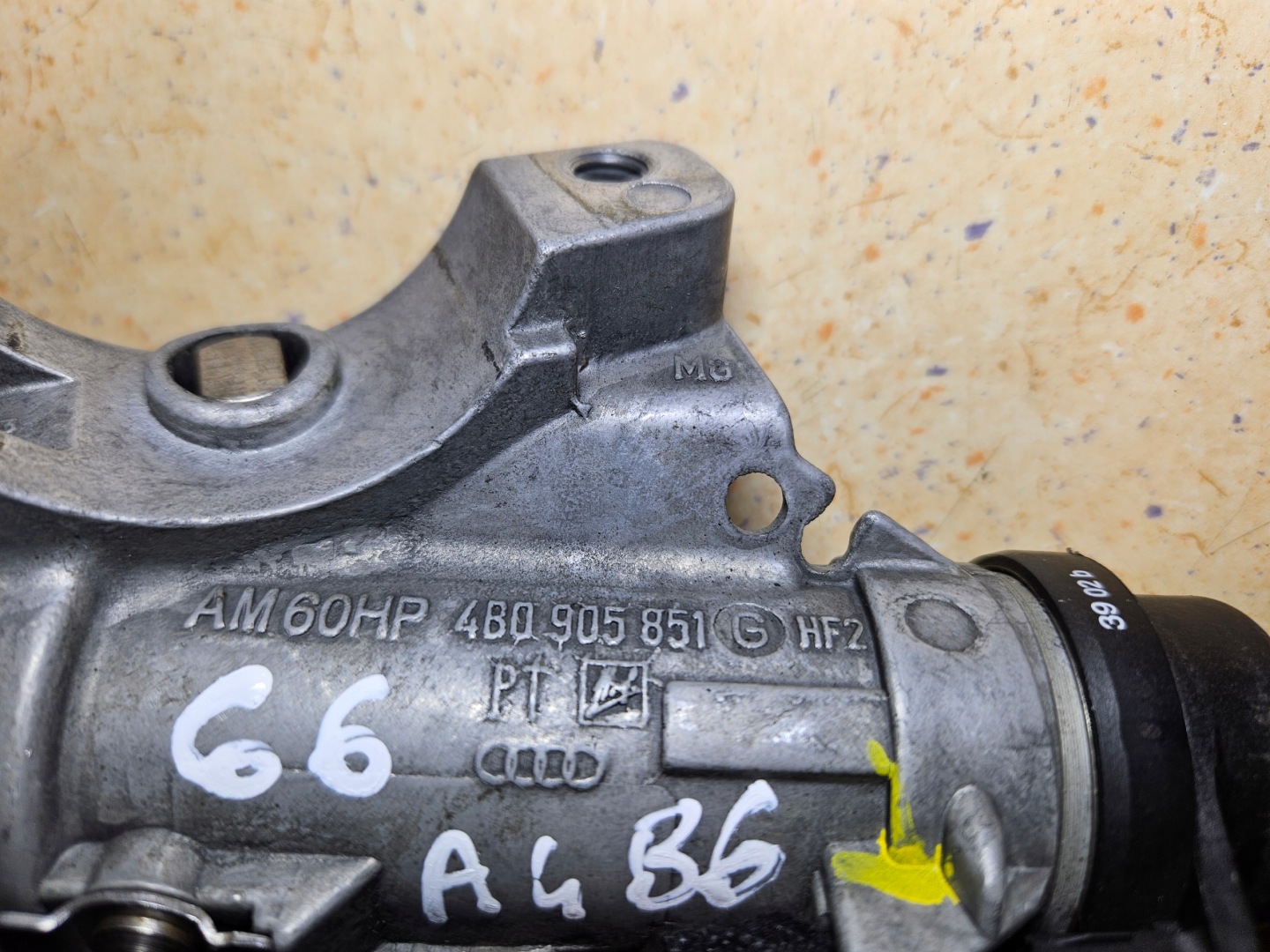 ignition key AUDI A4 B6 2001- 4B0905851G