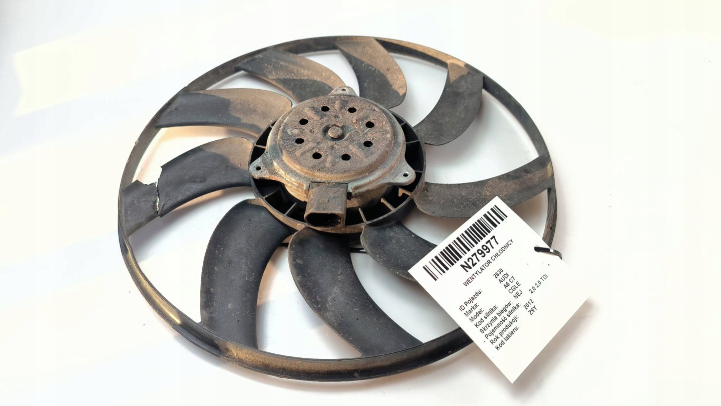 ventilátor chladiče M134989 AUDI A6 C7