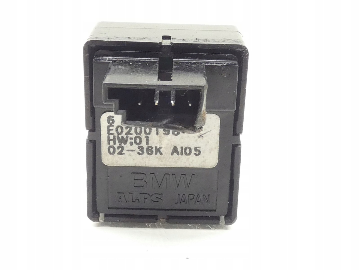 control panel of the window switch left BMW Z4 6914984