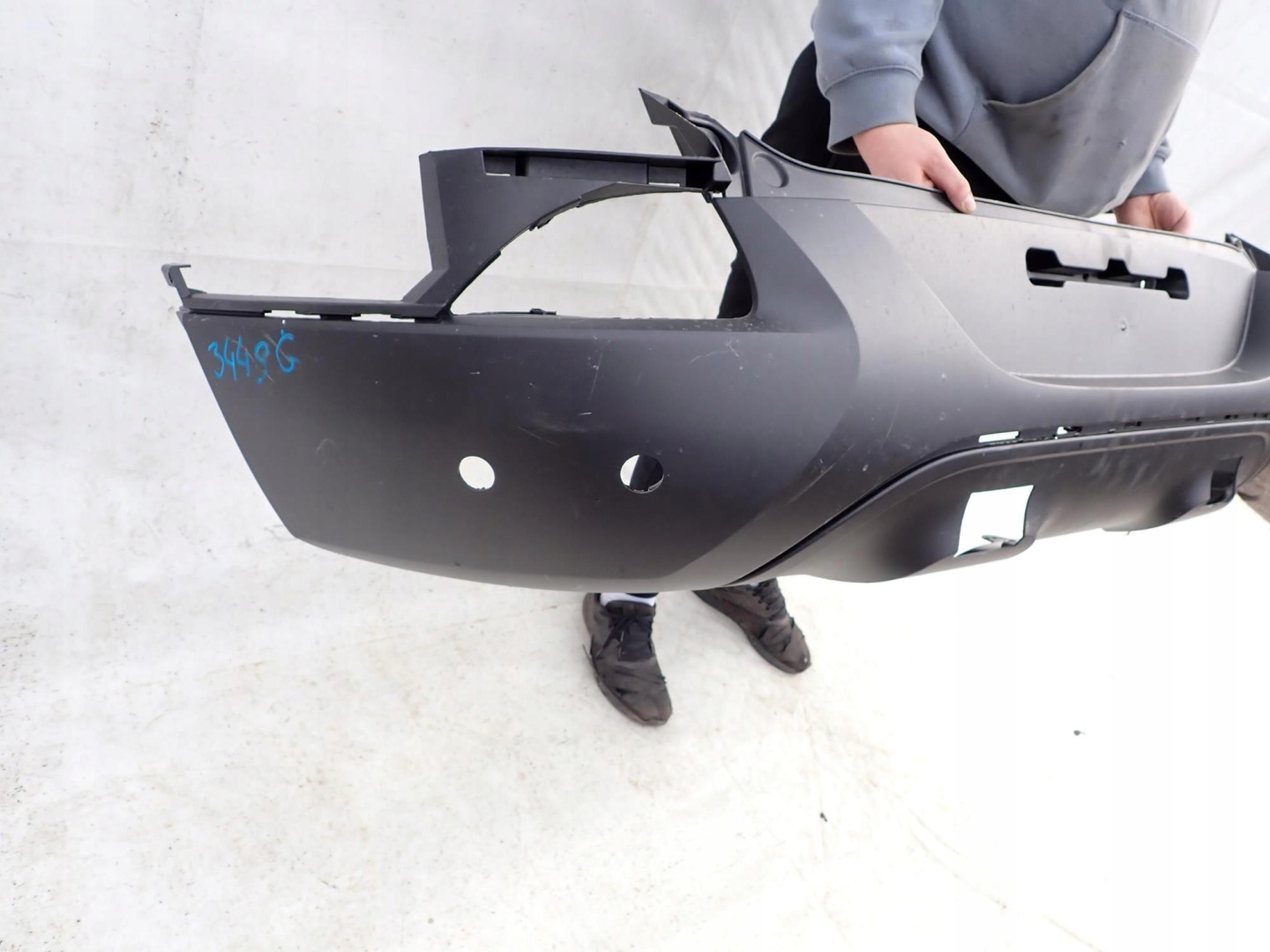 RENAULT KADJAR 15-18 bumper rear part rear 6XPDC