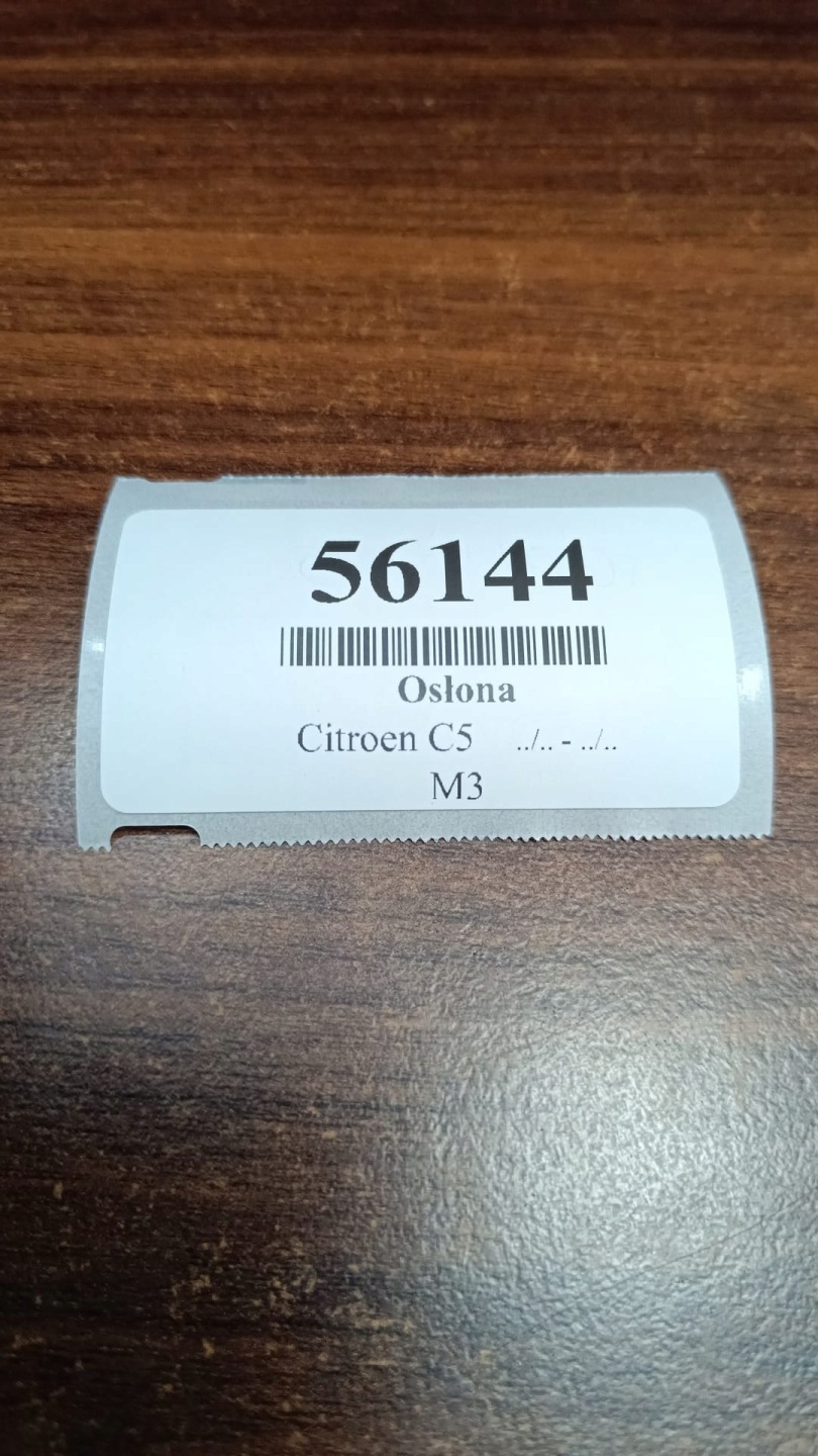 CITROEN C5 III Blende Abdeckung TERMINACZNA 9647297280