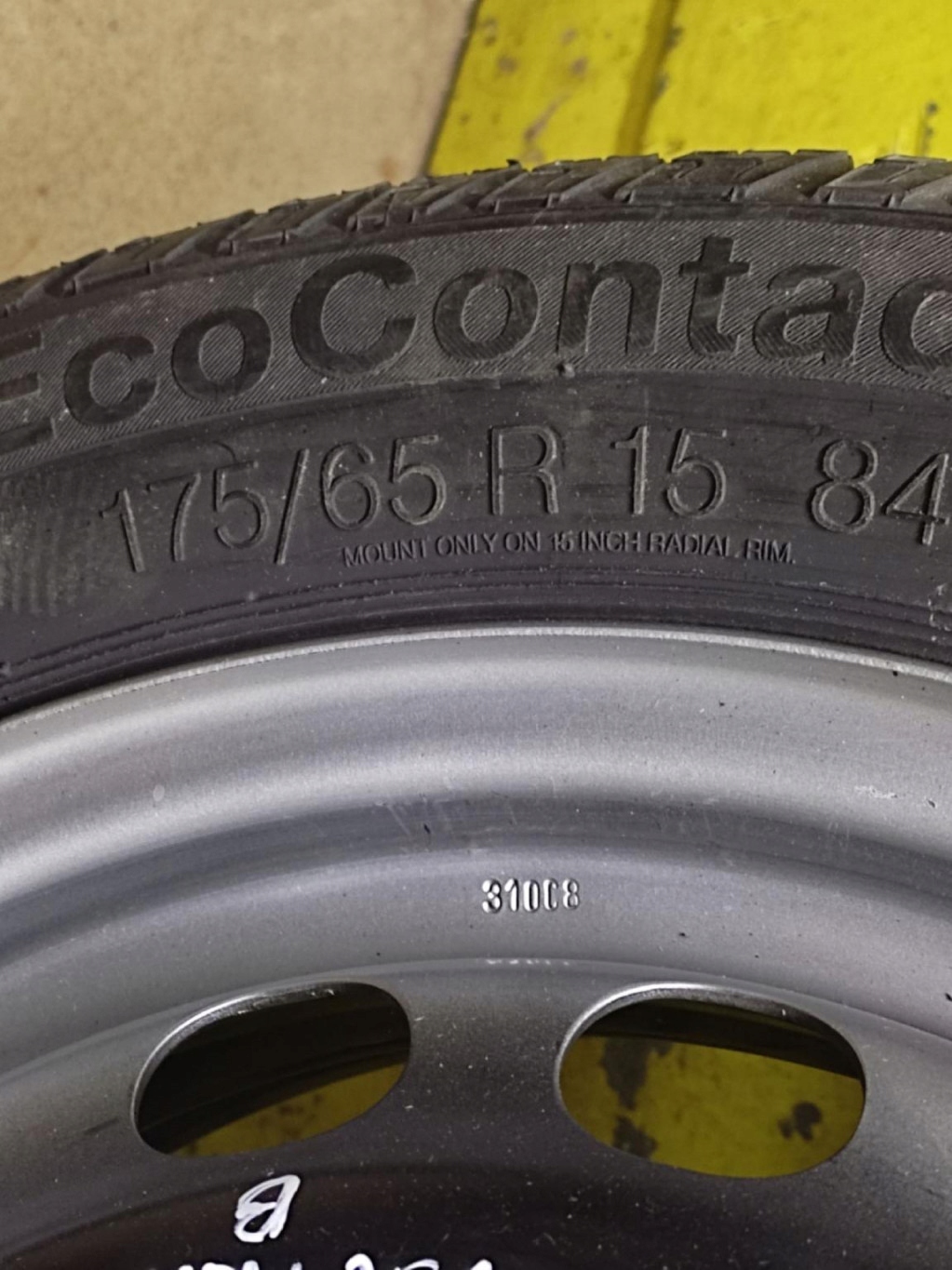 disk stalowa Opel OE 5.0" x 15" 4x100