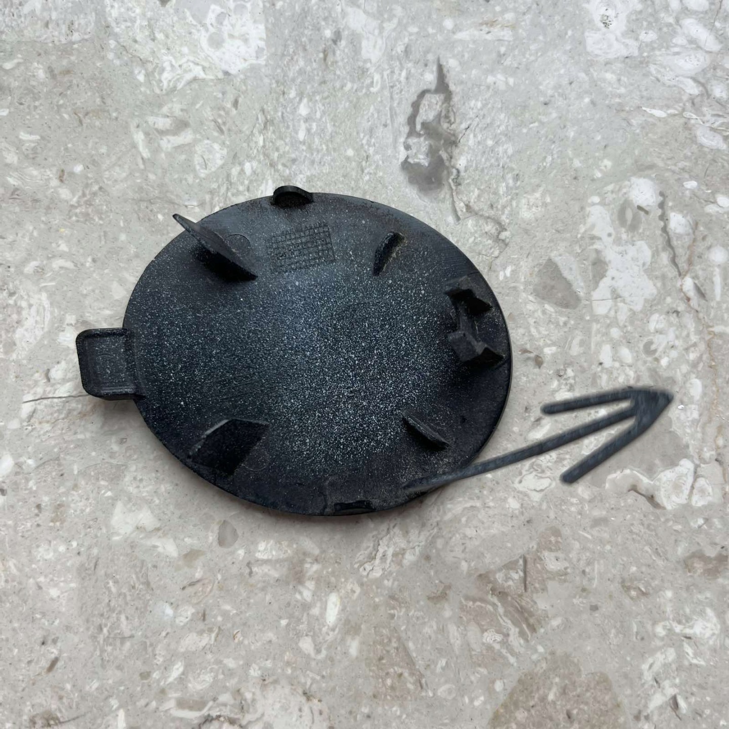 FORD FIESTA MK8 17-23 towing hook cap front H1BB17A989A1