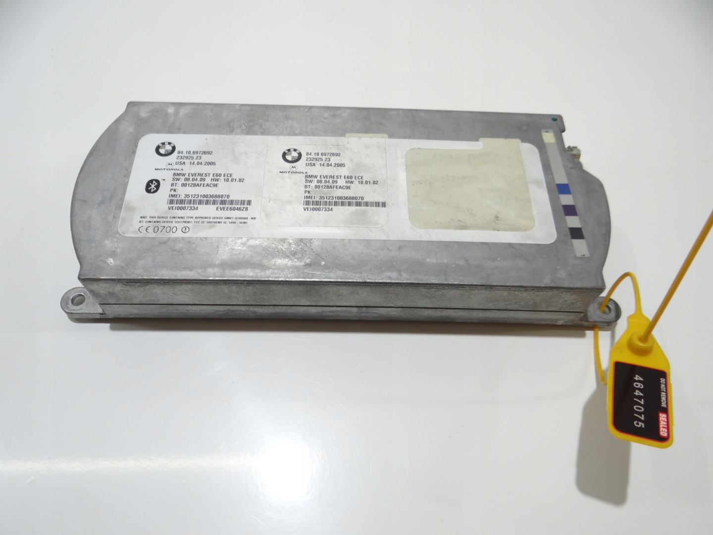 modul Vezerlő egység BLUETOOTH BMW 5 E60 E61 6972692