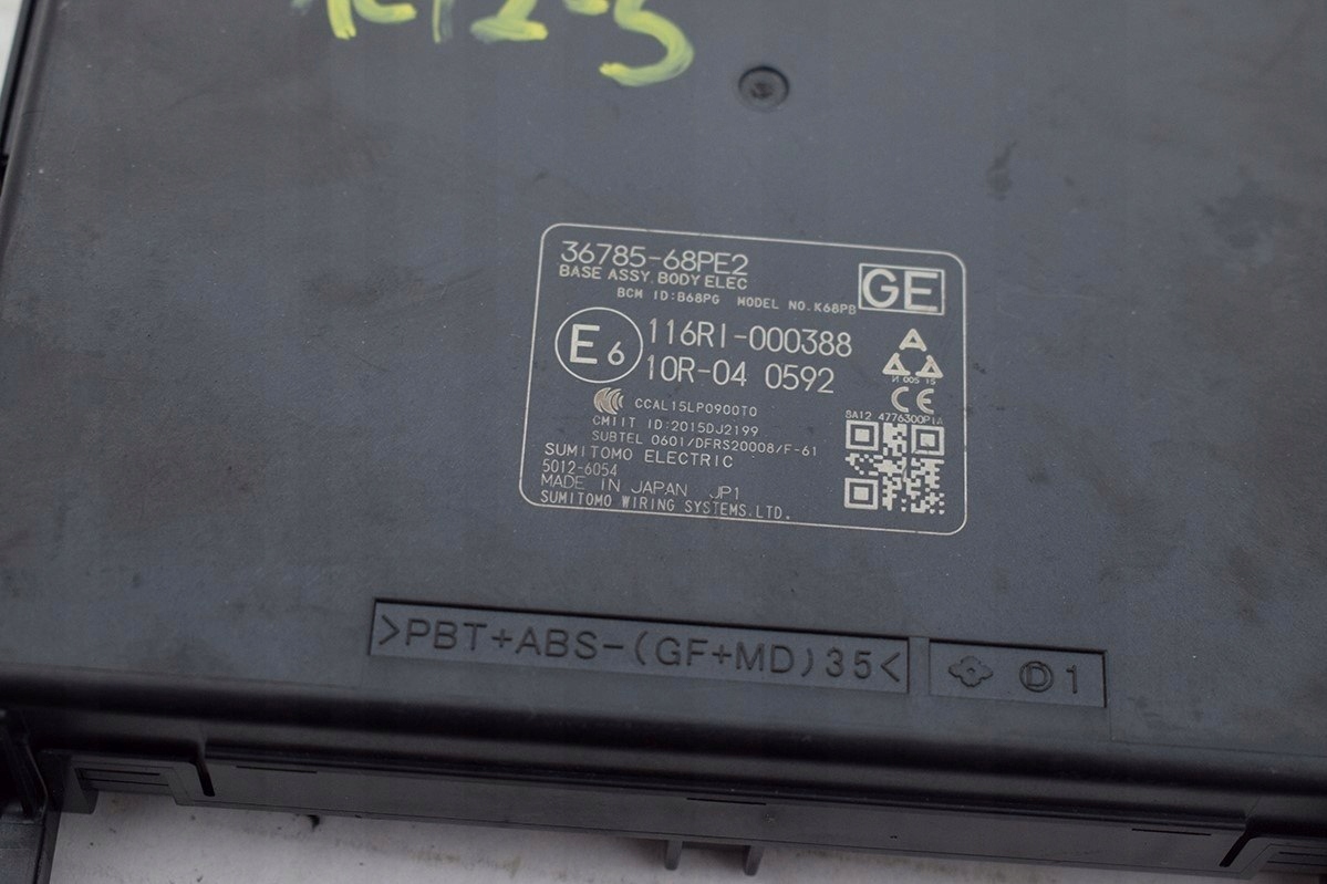 modul Bedienteil SUZUKI BALENO II 36785-68PE2