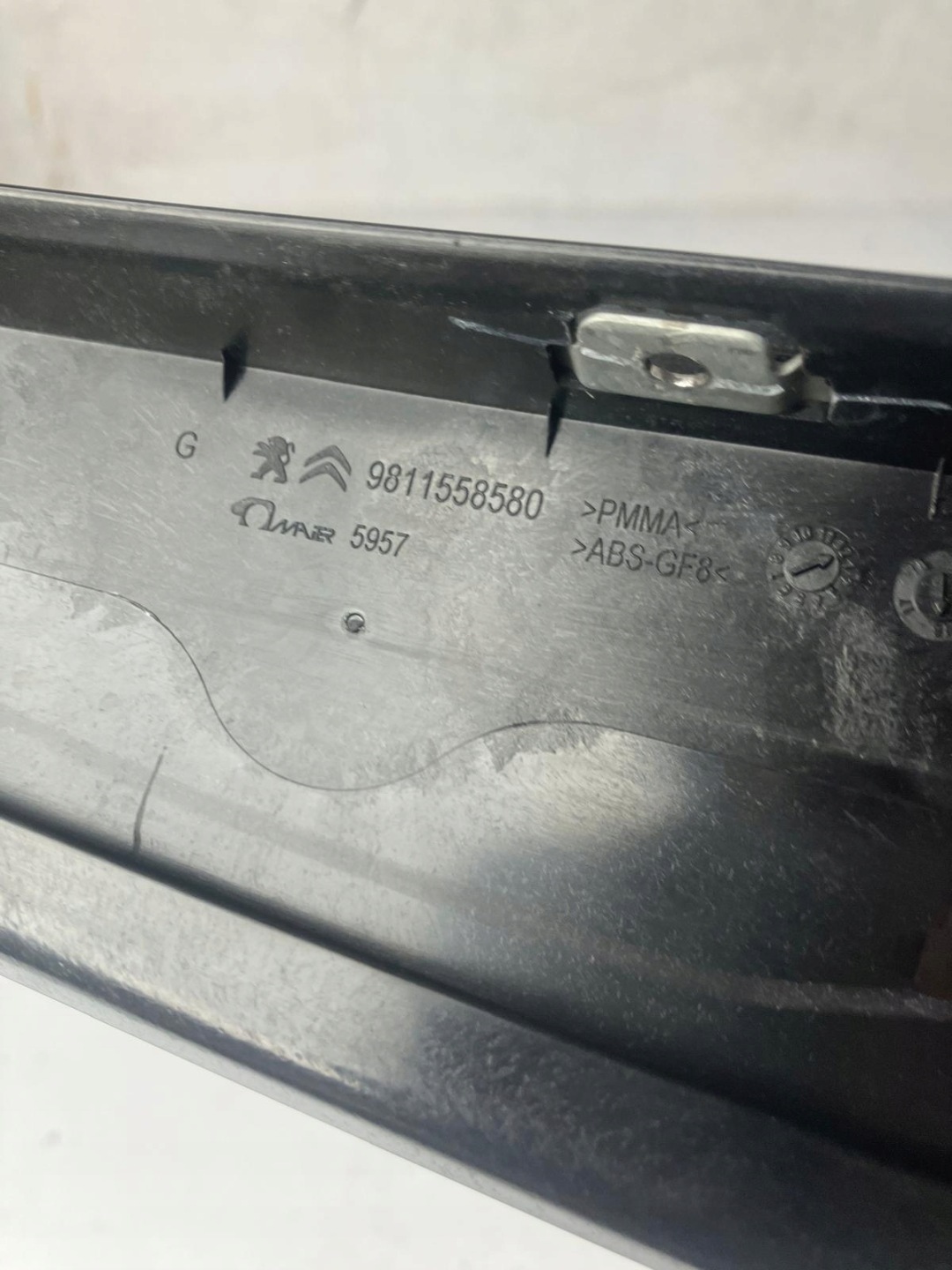 moulding cap door left front PEUGEOT 3008 II 5008 II