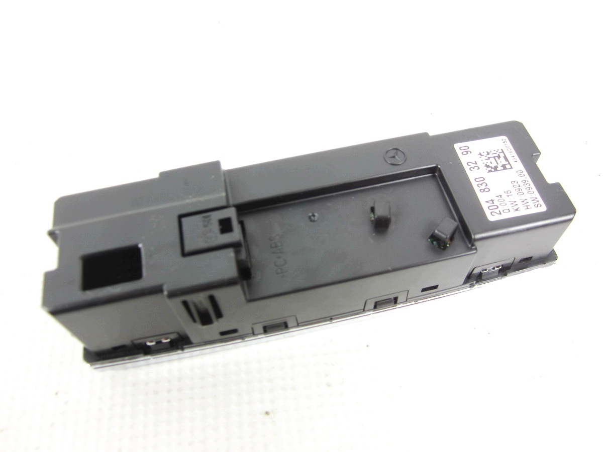 klimabedienteil hinten heck Mercedes W212 Lift
