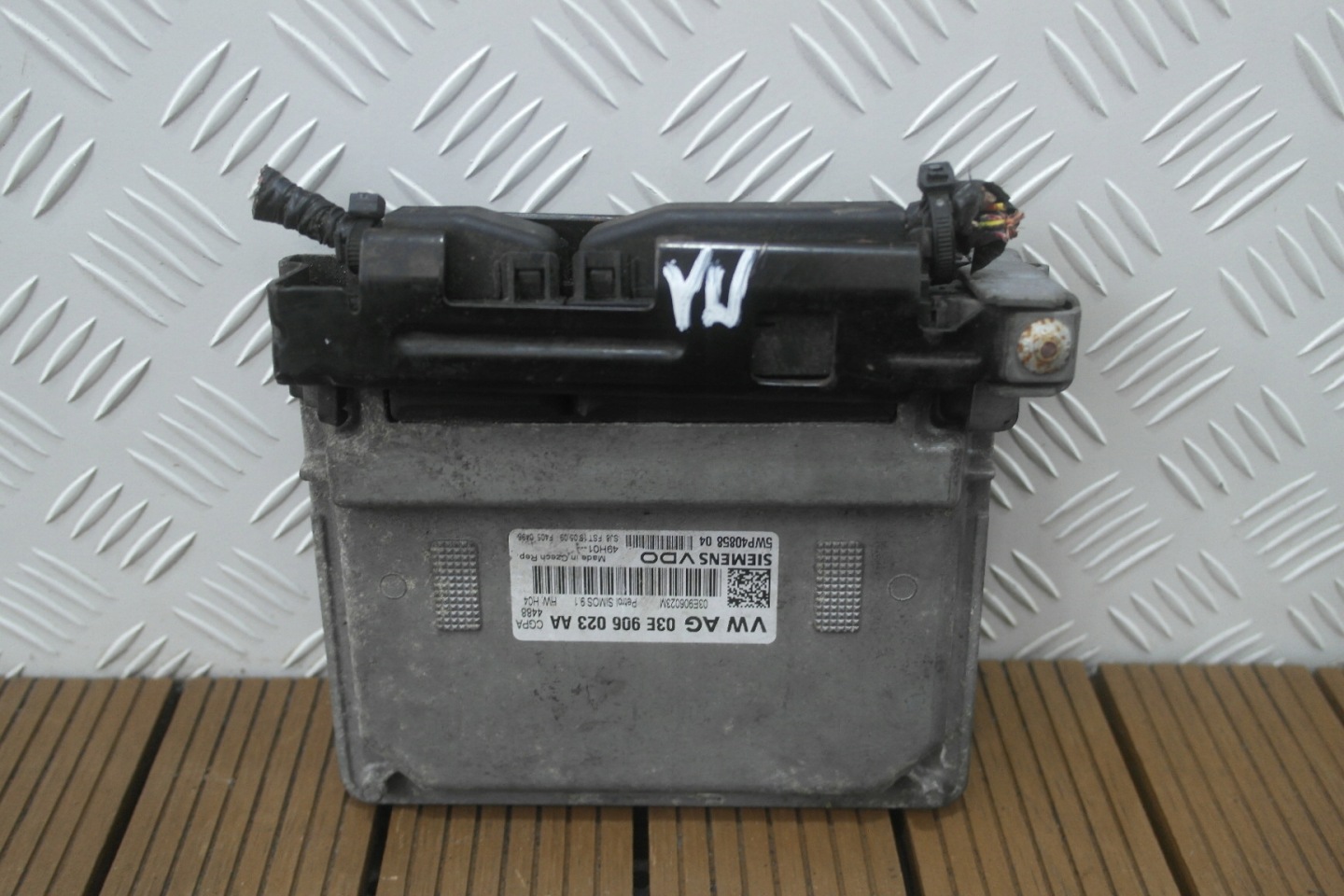 SEAT IBIZA 6J POLO IV 08-16 1.2 12V computer Motore 03E906023AA OE