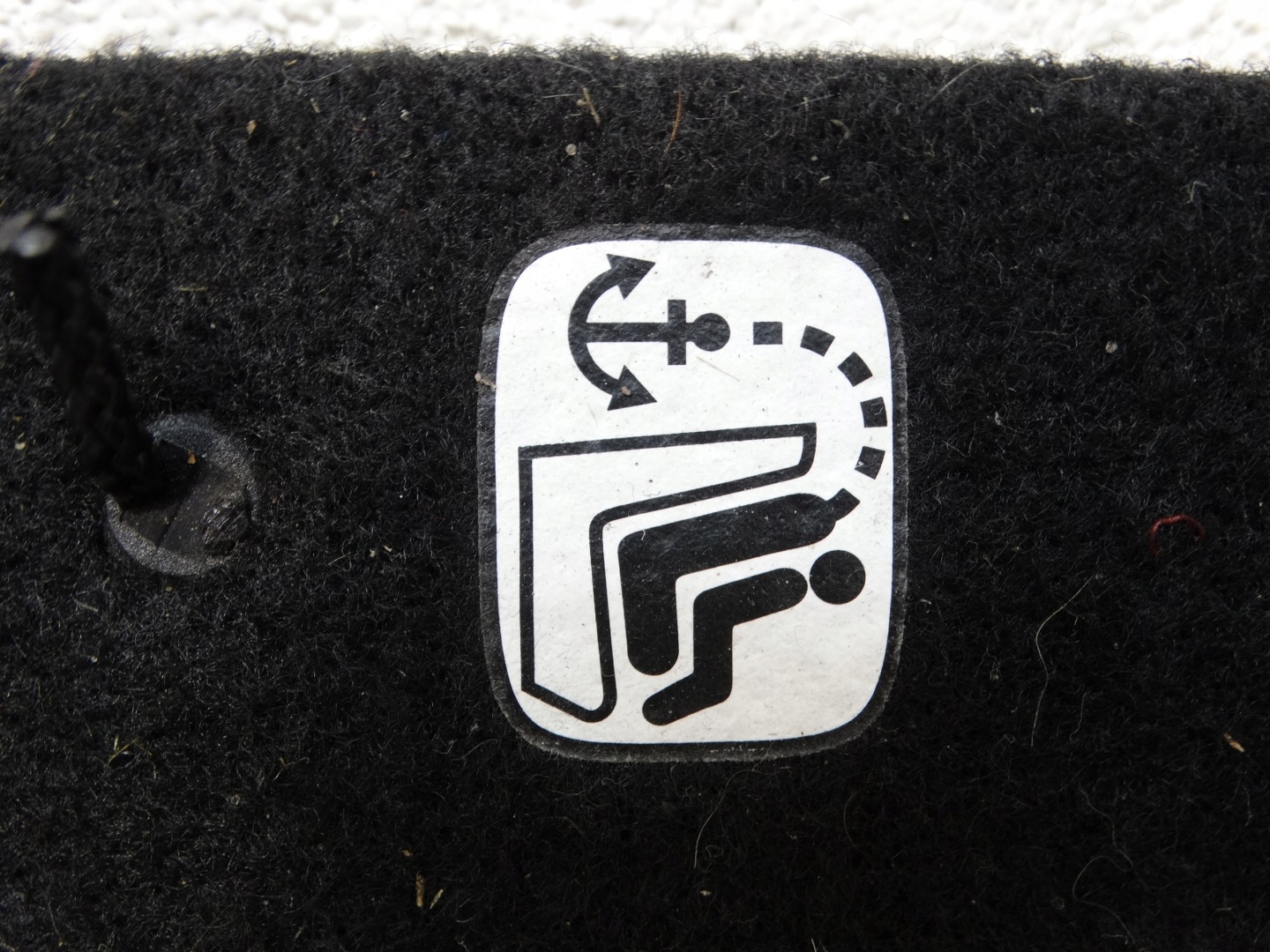 floor mats boot RENAULT SCENIC III 849020055R