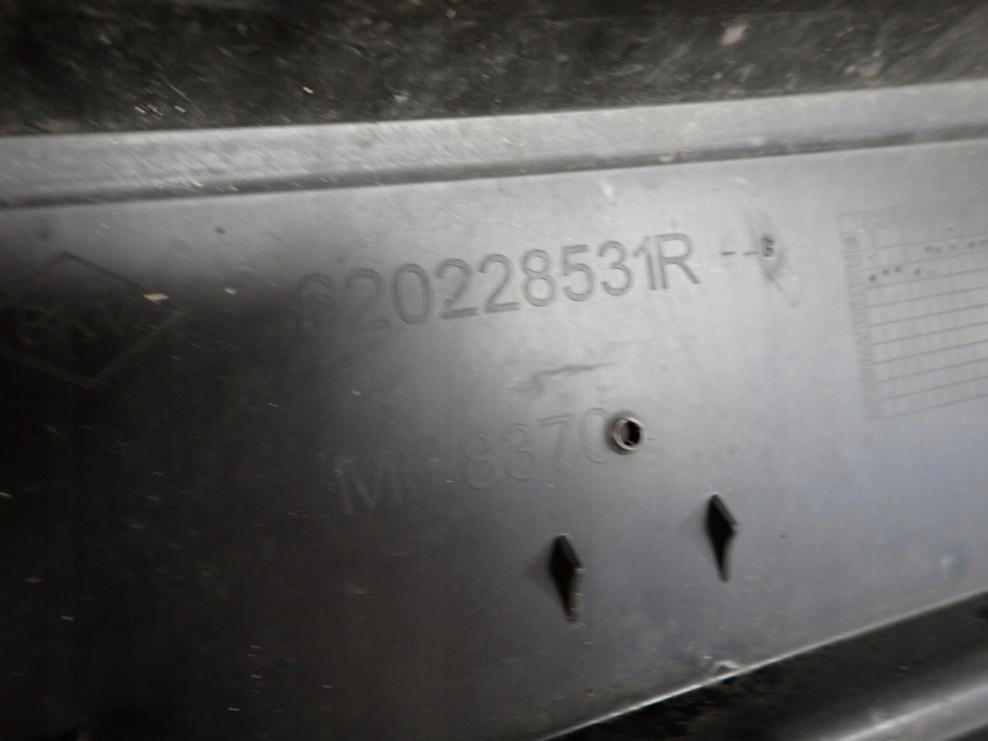 DACIA SANDERO III 3 20-> bumper front front 620228531R