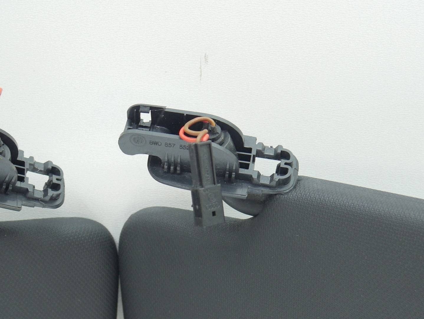 visor PRZECIWSLONECZNY right left KOMPLET AUDI A4 B9 8W0857551