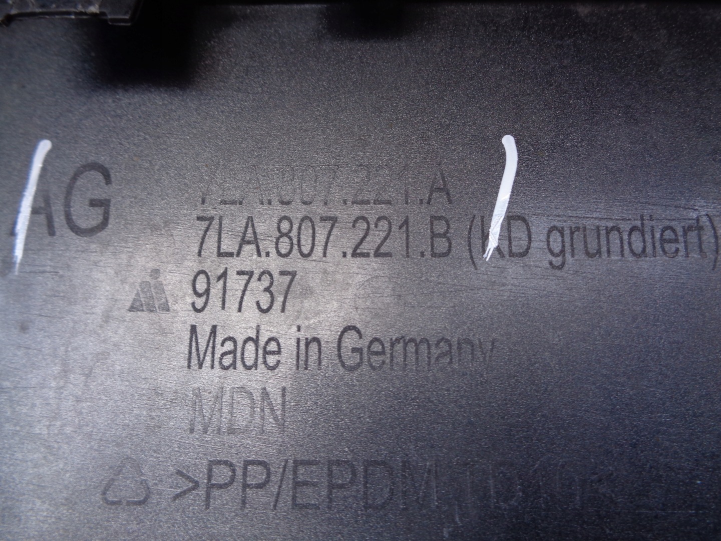 front bumper VW T6 T6.1 7L 7LA 19- LIFT NR 46495