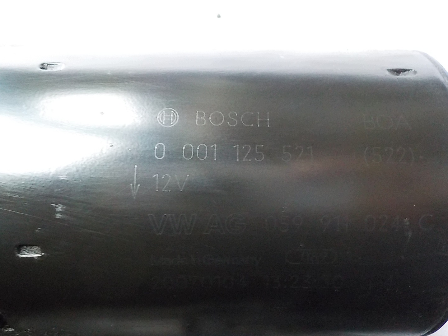 AUDI Q7 4L 3.0 TDI ORG starter 0001125521 059911024C