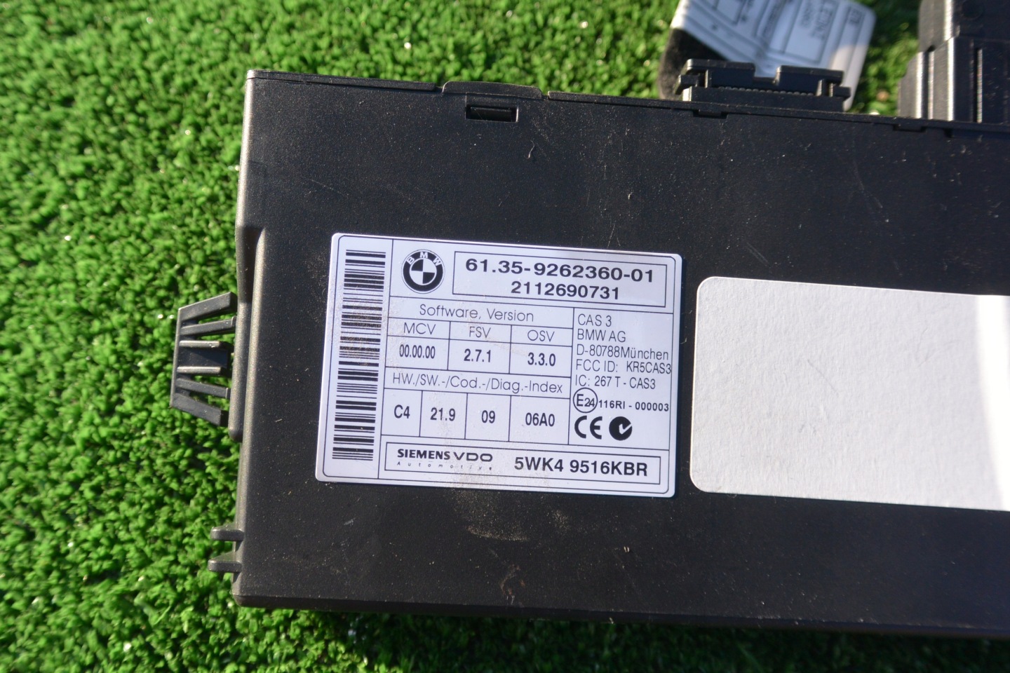 MODULO CENTRALINA CAS BMW X5 X6 E70 E71 LCI