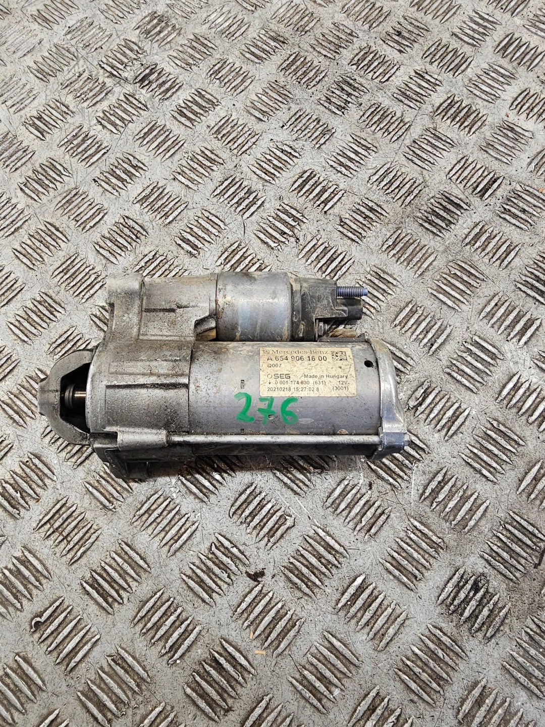 starter MERCEDES GLC W253 2.0CDI A6549061600