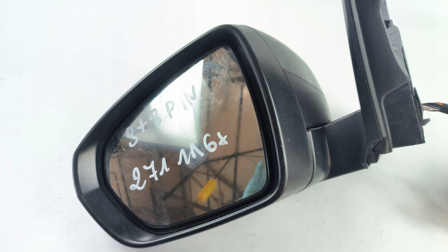 mirror left PIN 9 + 8 PEUGEOT 3008 II LIFT