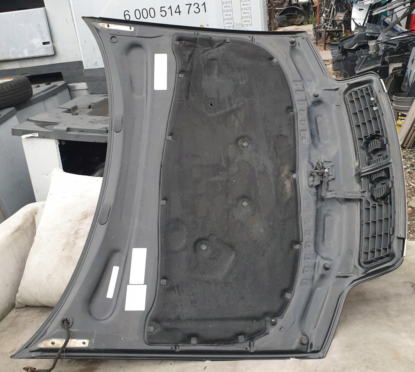 bonnet complete engine housing cover AUDI A6 C5 4B LIFT black LC9Z original