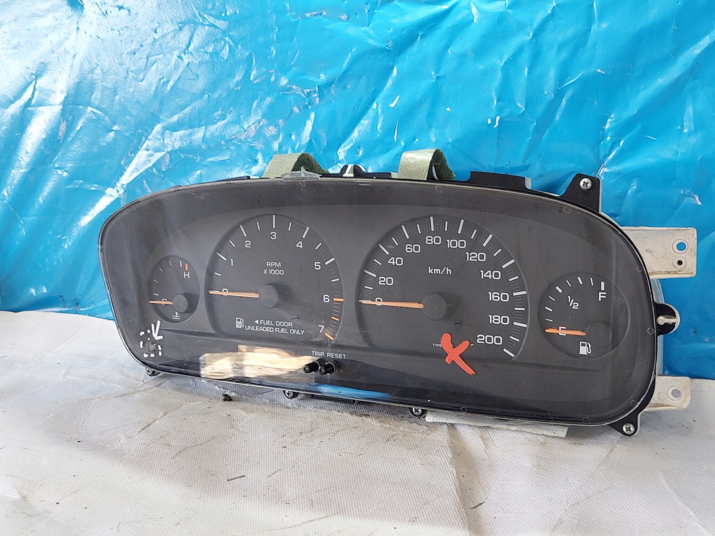 dials clock CHRYSLER VOYAGER III 2.4 B TN2574102260