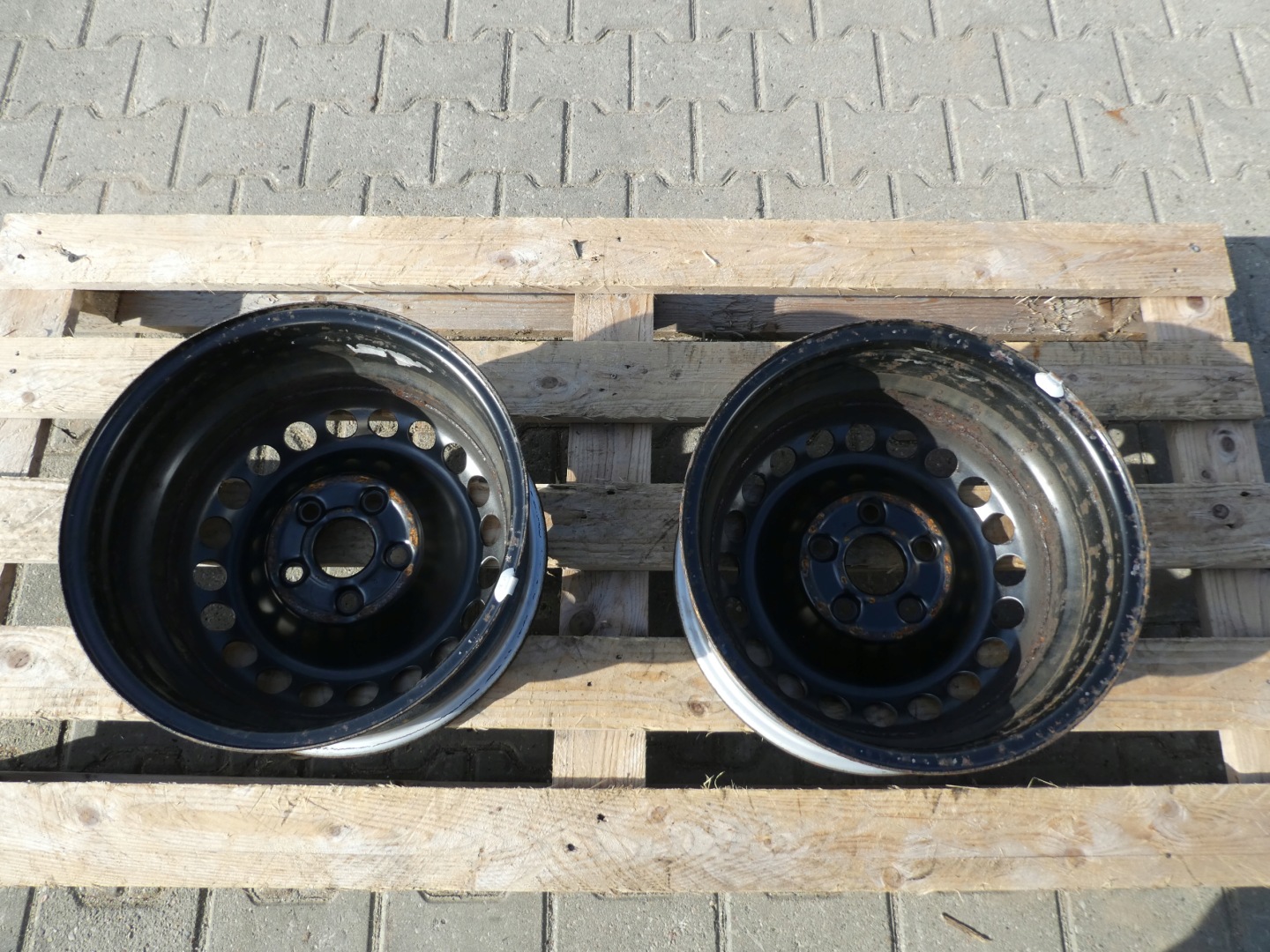 VW T5 CERCHI FERRO 7H0601027D 6.5JX16 ET51