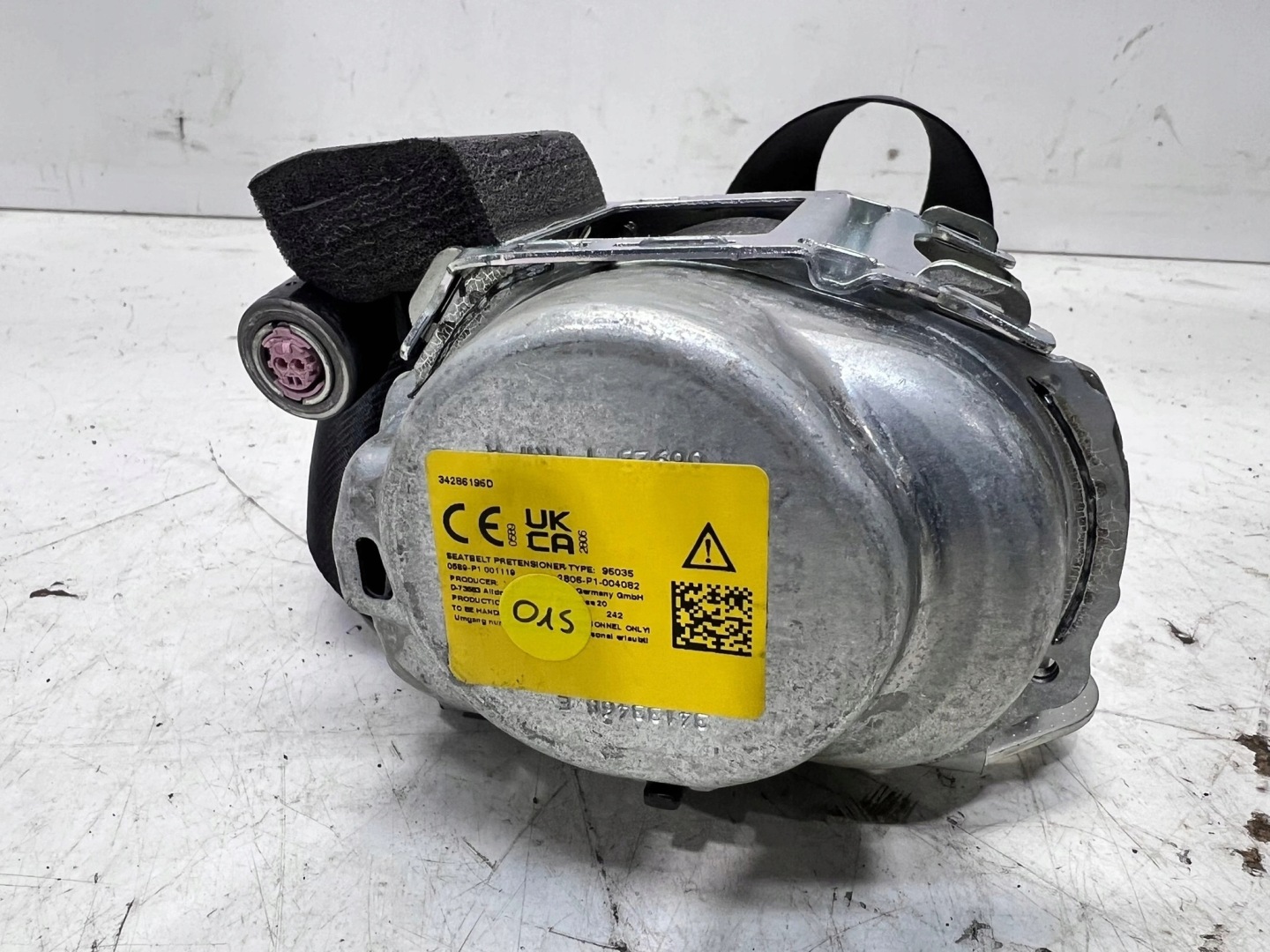 tension belt safety right front AUDI A3 8Y 8Y0857706K