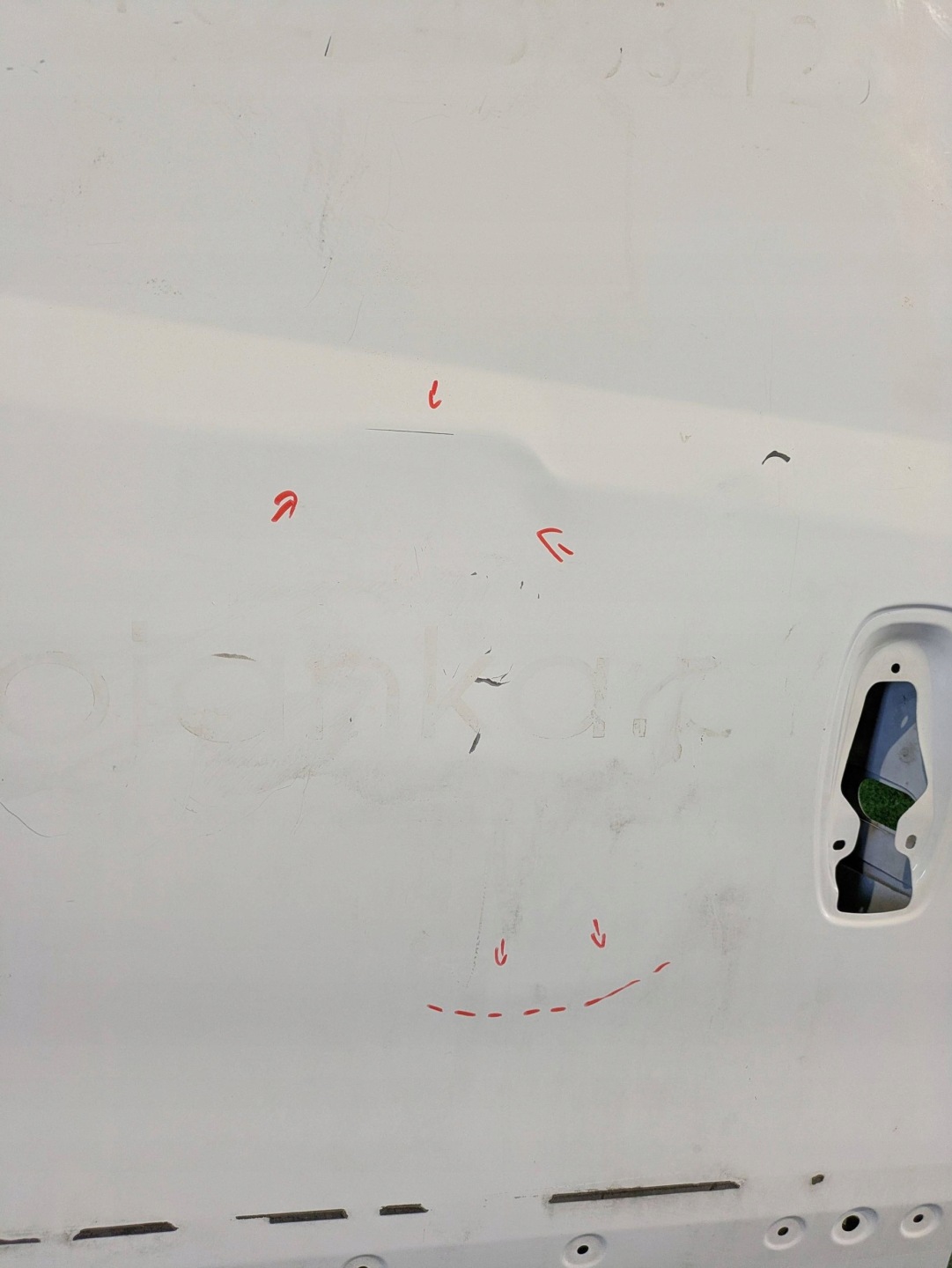 door right sliding FIAT DOBLO II OPEL COMBO D