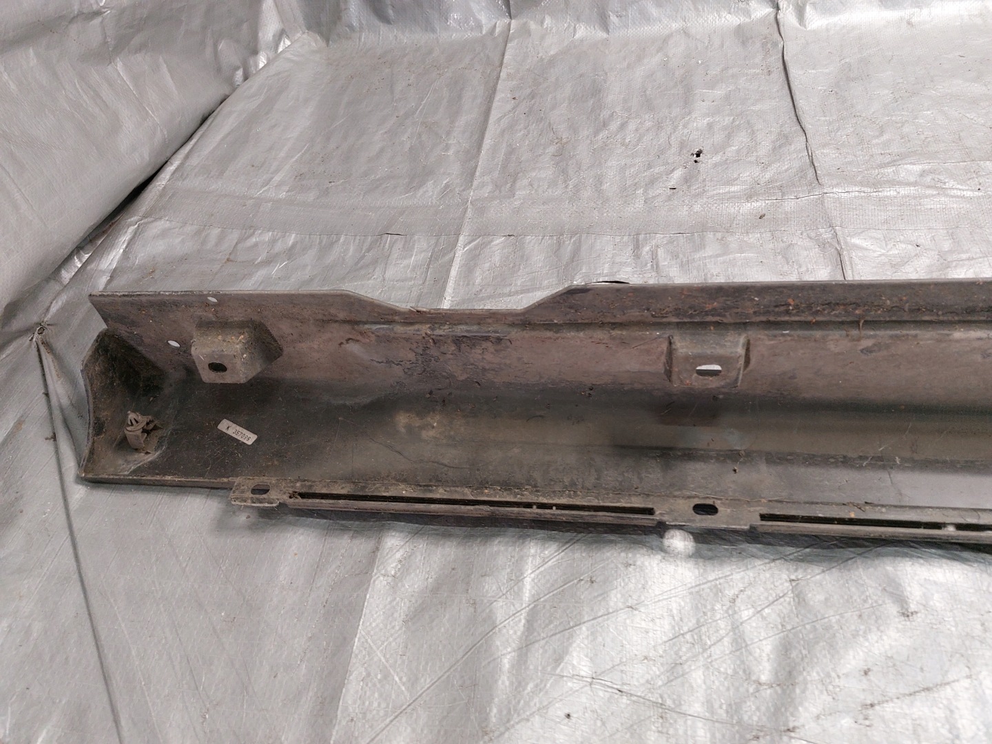 cap moulding of the threshold left OPEL VECTRA C