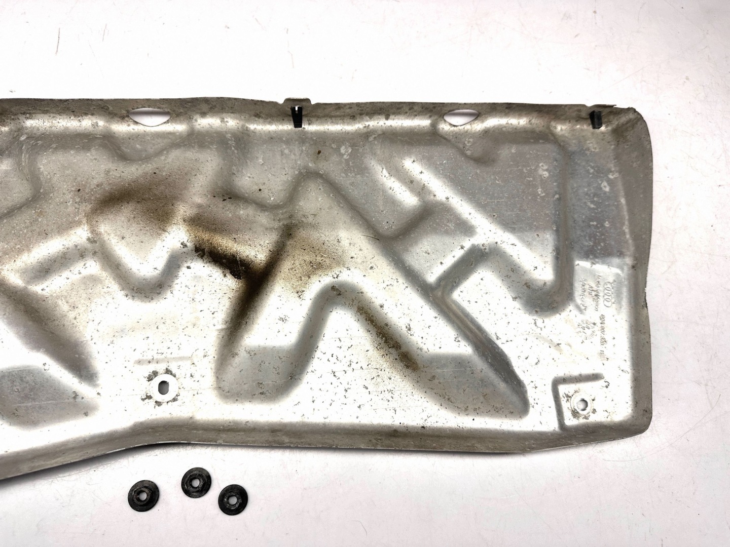 AUDI Q5 SQ5 80A FY cover heat shield of an exhaust boot rear part 80A807329B