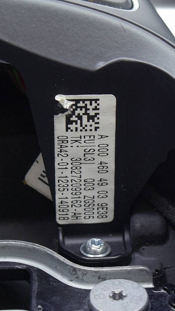 lenkrad Leder MULTI MERCEDES C W205 A0004604903