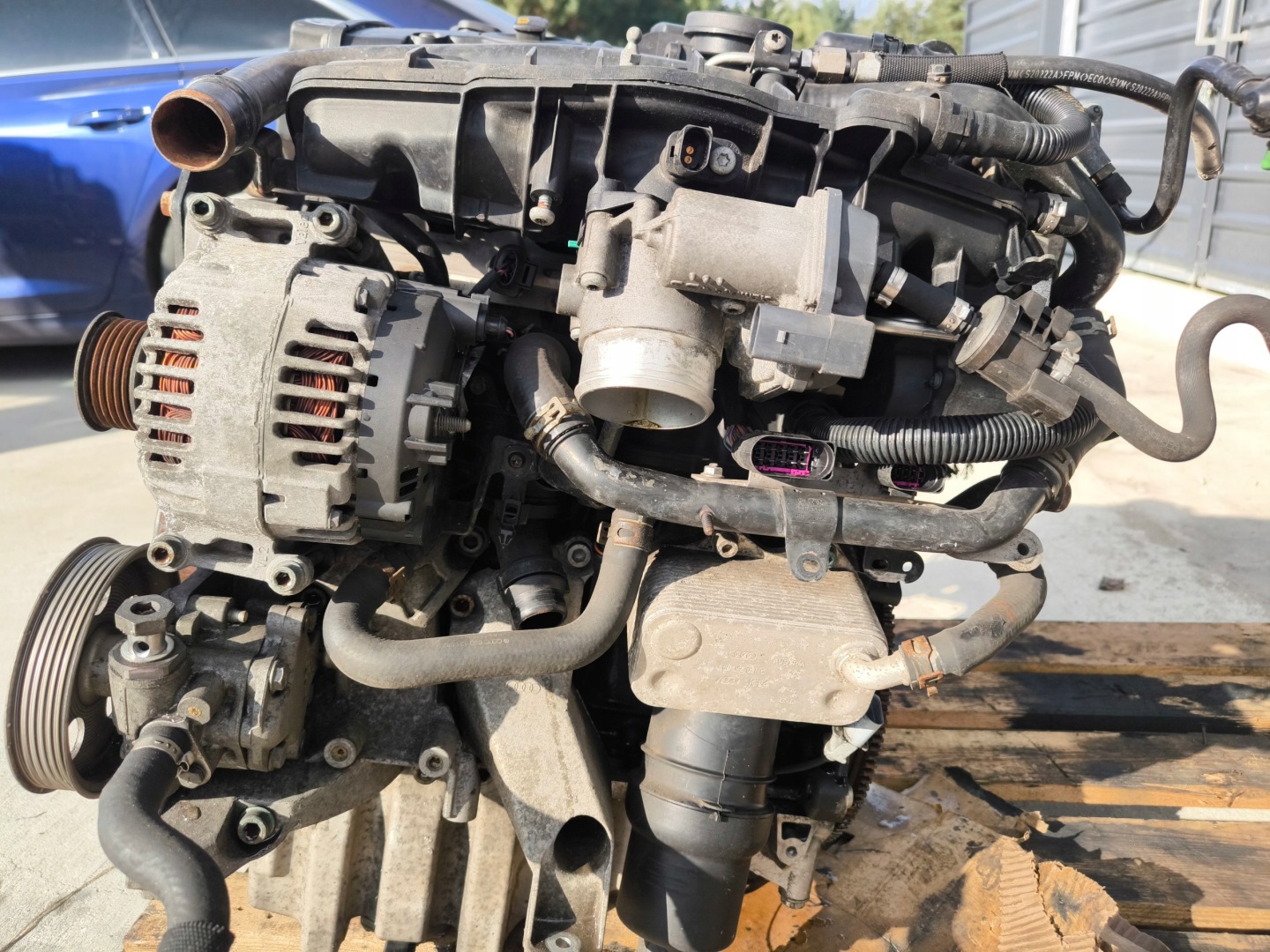 engine complete AUDI A4 B7 A6 C6 ITP 2.0 TFSI BWE original !!!