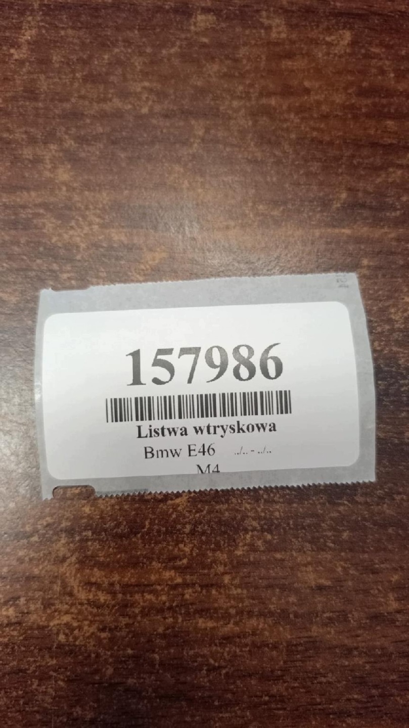 BMW E46 1.8 Rampe injection