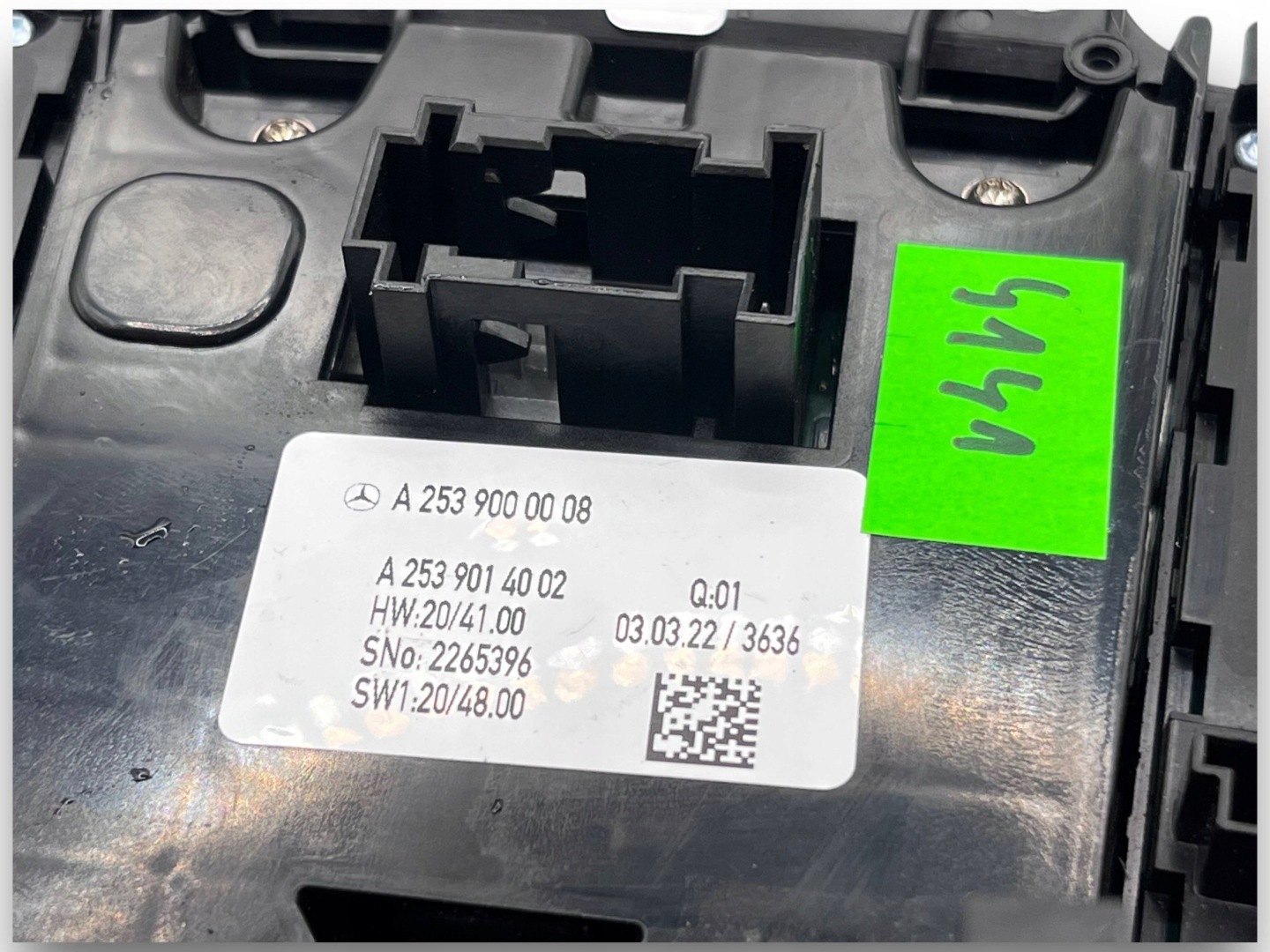 MERCEDES W253 PANEL TOUCHPAD IDRIVE 2539000008 $J