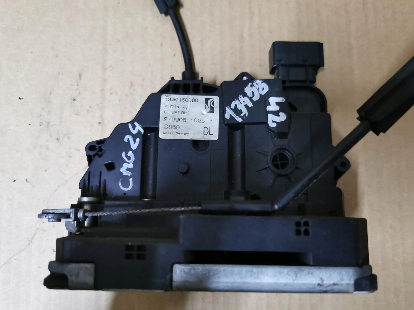 lock door left front FIAT DUCATO III 1350150080