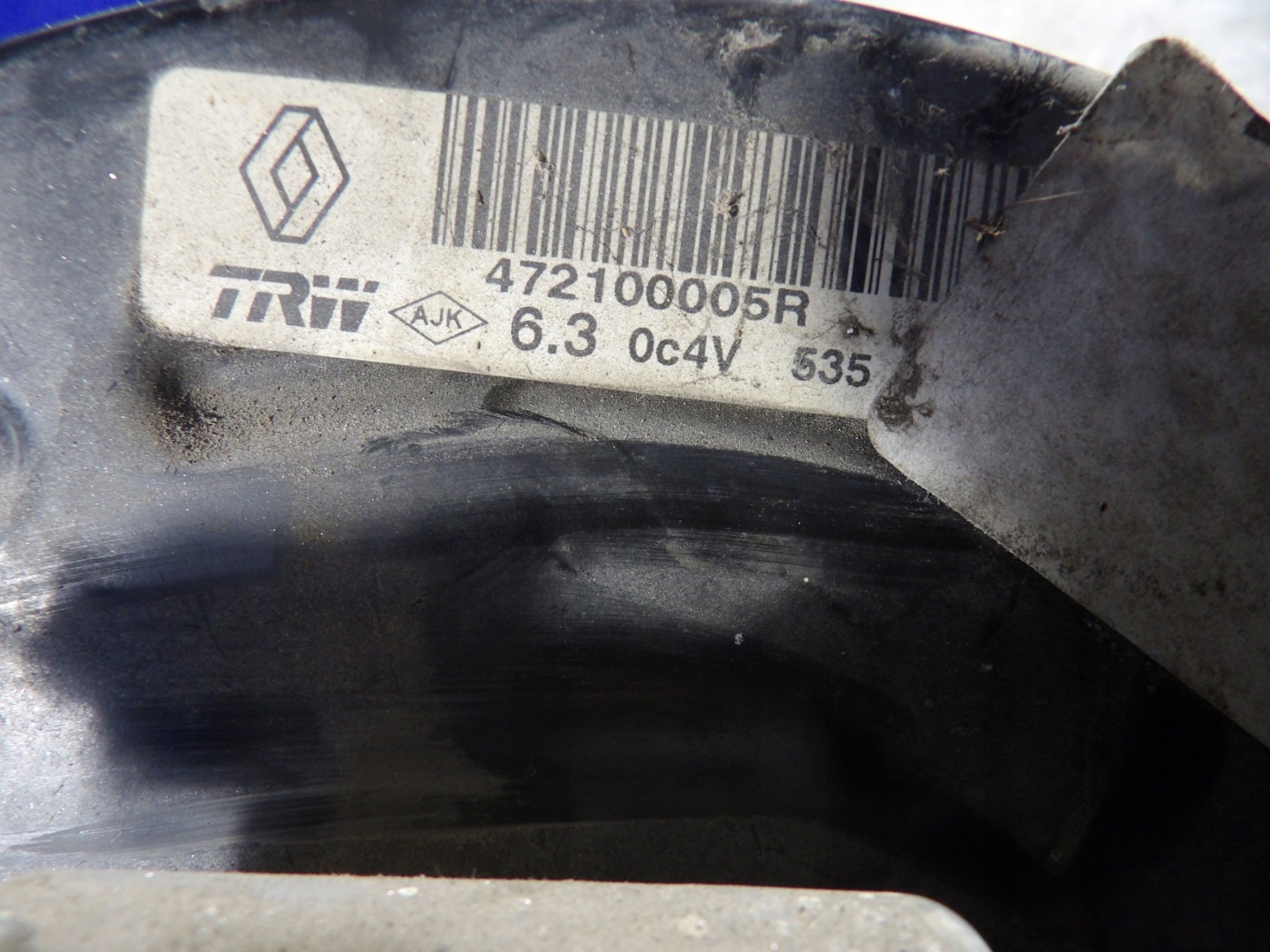 Renault Megane III servo, Pompa 1,6B 472100005R
