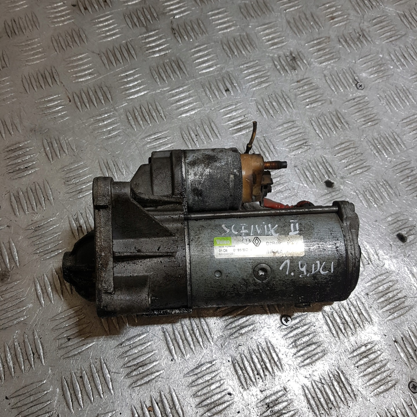 starter RENAULT SCENIC 2 8200331251 1.9 DCI