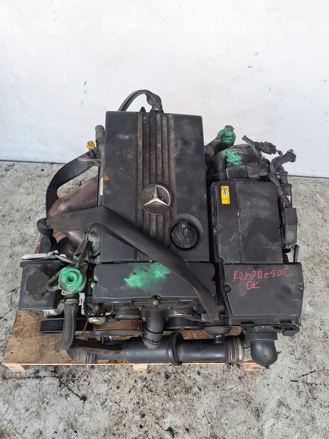 MERCEDES C-KLASA W203 E-KLASA W211 engine 1.8 compressor; 140KM 271946