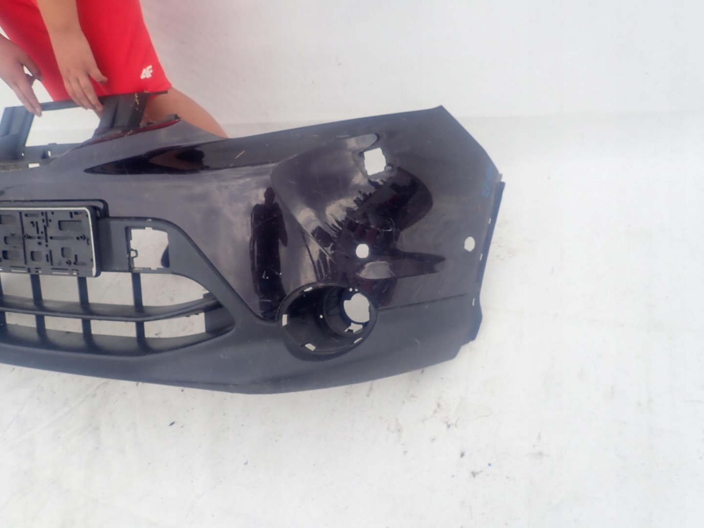 NISSAN QASHQAI II 2 13-17 bumper front SPR 6PDC