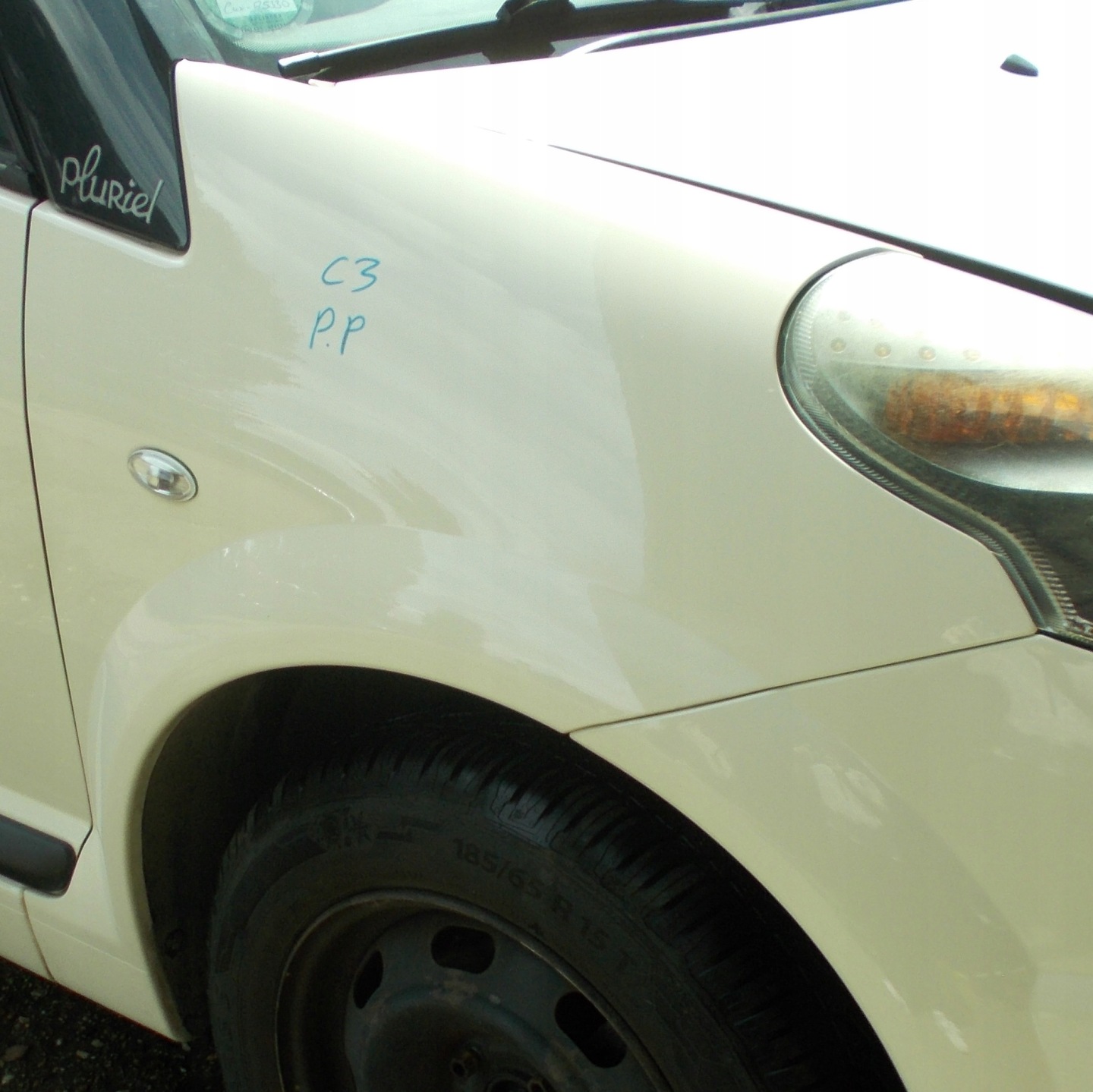 CITROEN C3 CABRIO 3D 07R fender right front KDCB