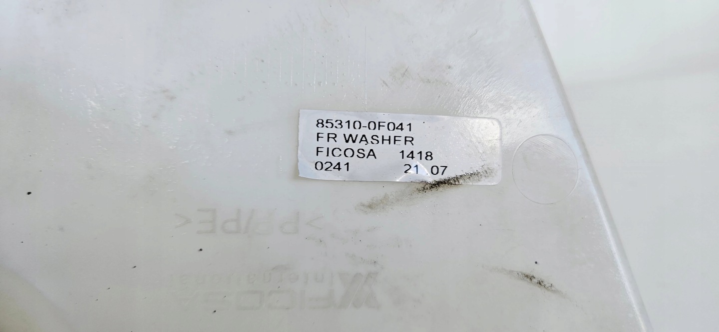 washer fluid tank TOYOTA VERSO 12-18 ORYG