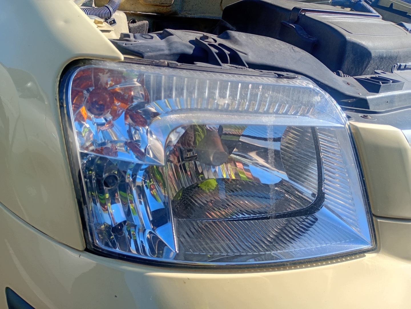 Reflektor light right front front Fiat Panda 2 II 03-09